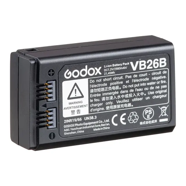 Godox VB26B Battery V1 / V860 III 