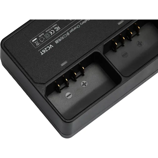 Godox VC26T Multi-Battery Charger for V1 Plass til å lade 3stk VB26 batterier 