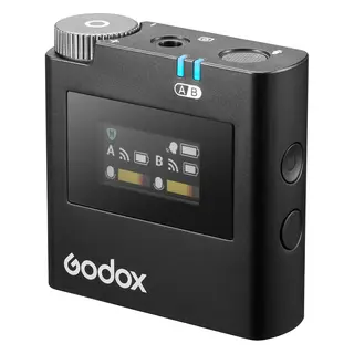 Godox Virso S M2 Wireless Microphone 2 sendere, 1 mottaker (m/mic). For Sony