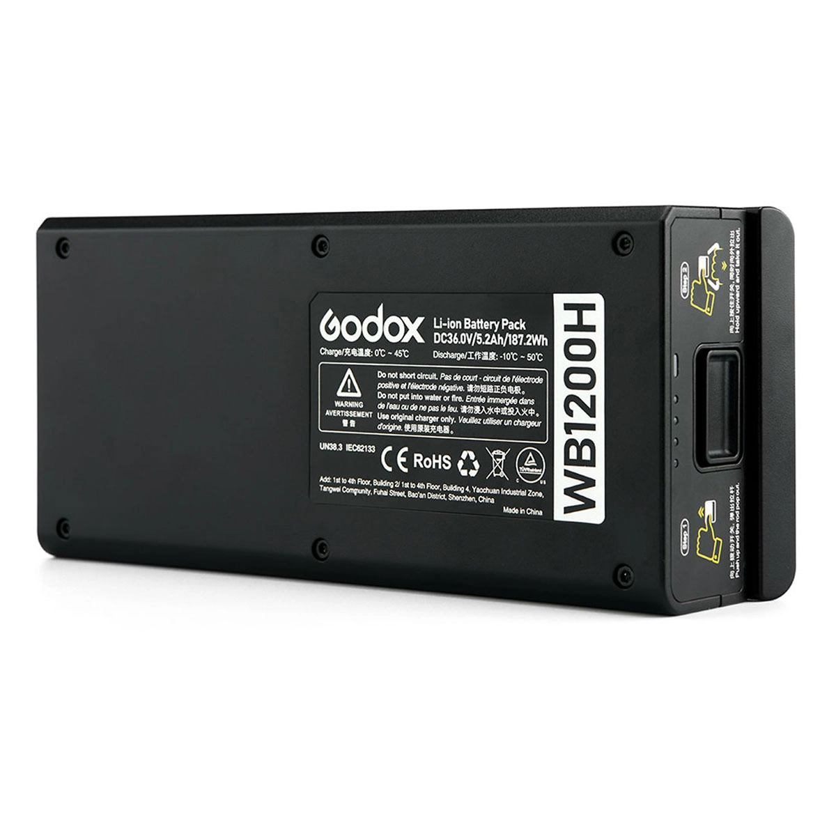 Godox WB1200H Lithium Battery Originalbatteri til AD1200Pro