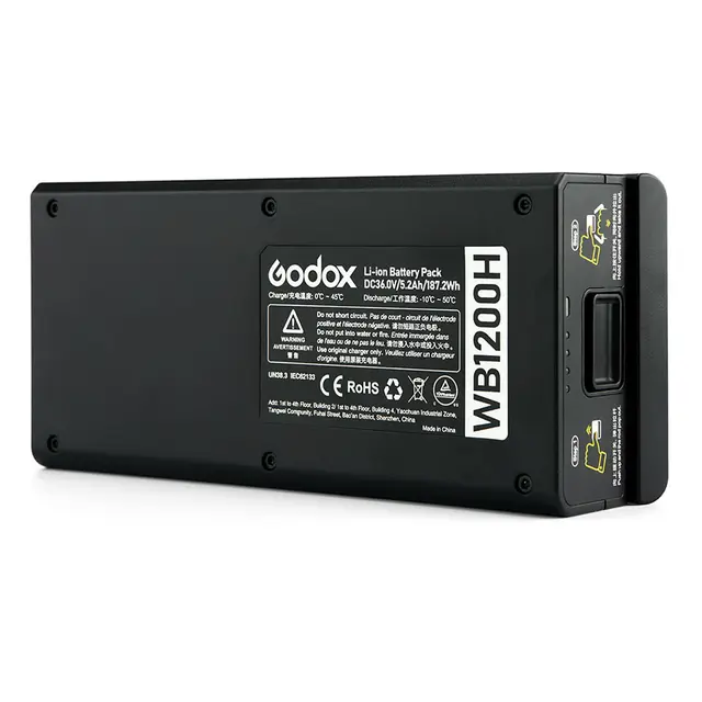 Godox WB1200H Lithium Battery Originalbatteri til AD1200Pro 