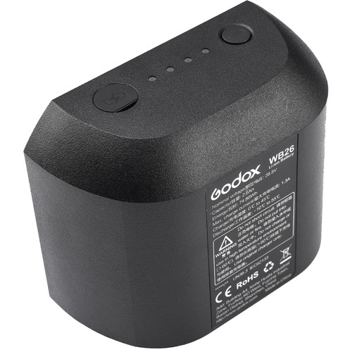 Godox LiIon Battery WB26 AD600Pro II Originalbatteri 2600mAh