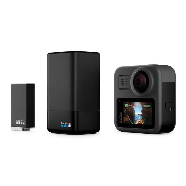 GoPro MAX Dual Charger + Enduro Battery Dobbellader for Enduro-batterier 