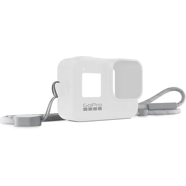 GoPro Sleeve + Lanyard White Hot HERO8 Black 
