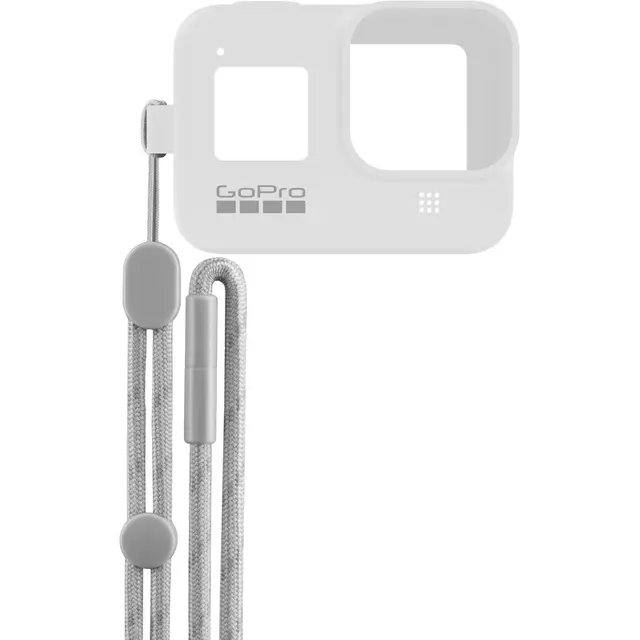 GoPro Sleeve + Lanyard White Hot HERO8 Black 