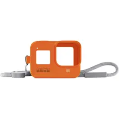 GoPro Sleeve + Lanyard Hyper Orange HERO8 Black