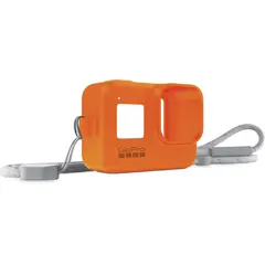 GoPro Sleeve + Lanyard Hyper Orange HERO8 Black