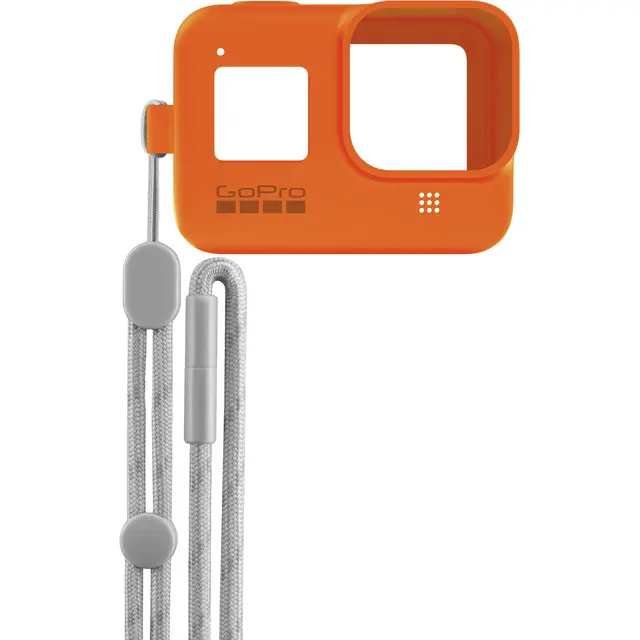 GoPro Sleeve + Lanyard Hyper Orange HERO8 Black 