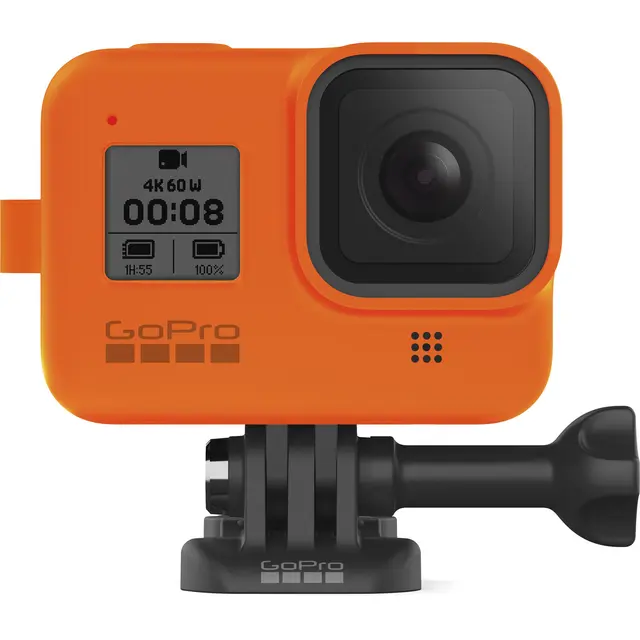 GoPro Sleeve + Lanyard Hyper Orange HERO8 Black 