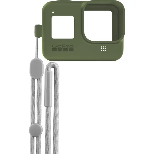 GoPro Sleeve + Lanyard Turtle Green HERO8 Black 