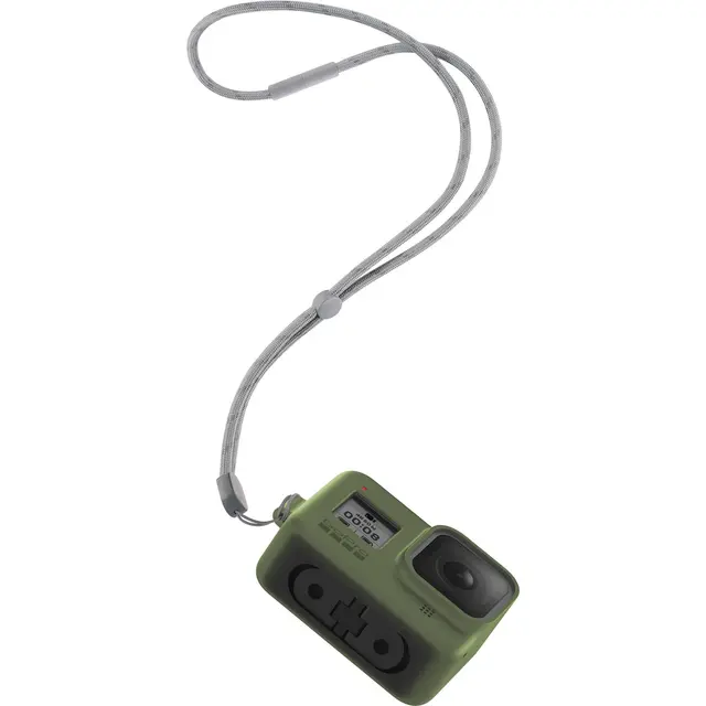 GoPro Sleeve + Lanyard Turtle Green HERO8 Black 