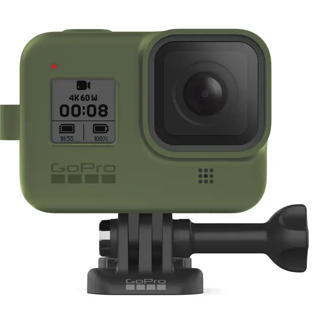 GoPro Sleeve + Lanyard Turtle Green HERO8 Black 