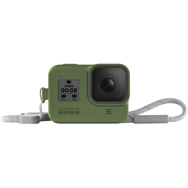 GoPro Sleeve + Lanyard Turtle Green HERO8 Black 