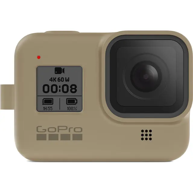 GoPro Sleeve + Lanyard Sand HERO8 Black 