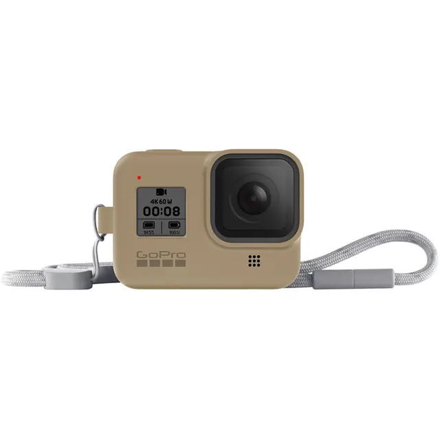 GoPro Sleeve + Lanyard Sand HERO8 Black 