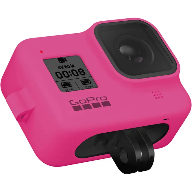 GoPro Sleeve + Lanyard Electric Pink HERO8 Black 