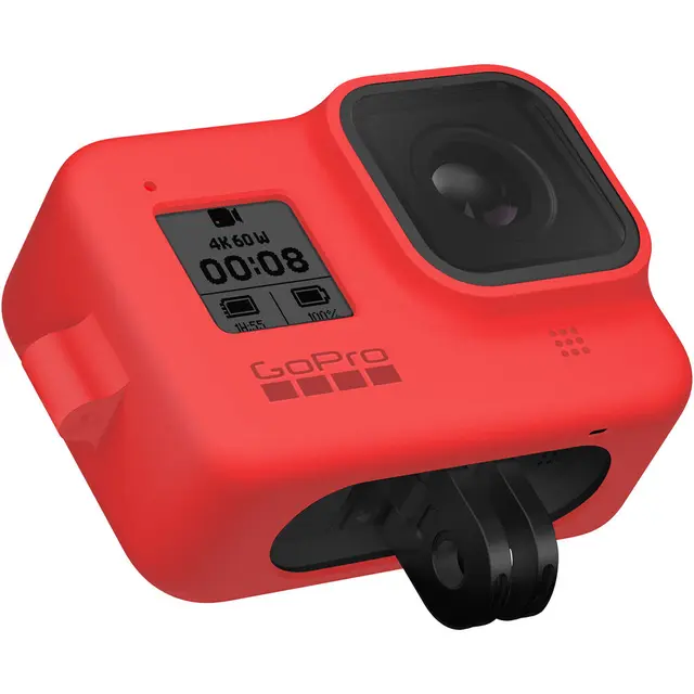 GoPro Sleeve + Lanyard Firecracker Red HERO8 Black 