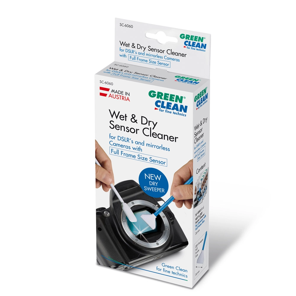 Green Clean Wet & Dry Sensor Cleaner 4pk 4pk Sensor Swab for Full Frame sensor