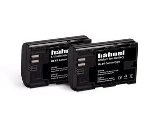 H&#228;hnel Batteri Canon HL-E6 Twin pack