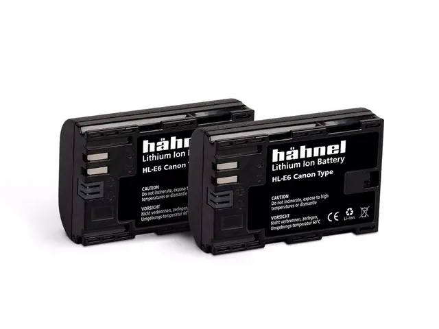 Hähnel Batteri Canon HL-E6 Twin pack 