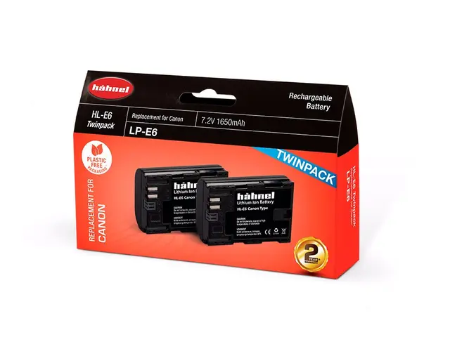 Hähnel Batteri Canon HL-E6 Twin pack 