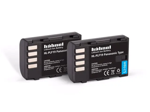 Hähnel batteripakke Panasonic HL-PLF19 Twin pack 