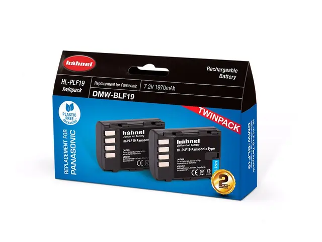 Hähnel batteripakke Panasonic HL-PLF19 Twin pack 