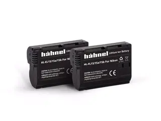 H&#228;hnel batteripakke Nikon HL-EL15HP Twin pack
