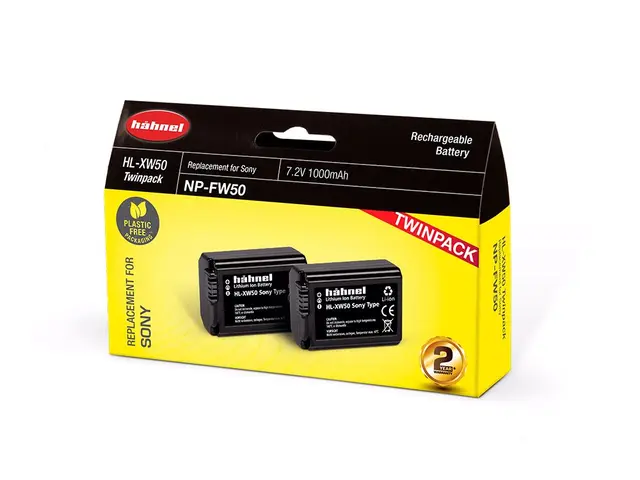 Hähnel batteripakke Sony HL-XW50 Twin pack 