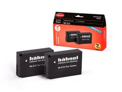 H&#228;hnel batteripakke Canon HL-E12 Twin pack