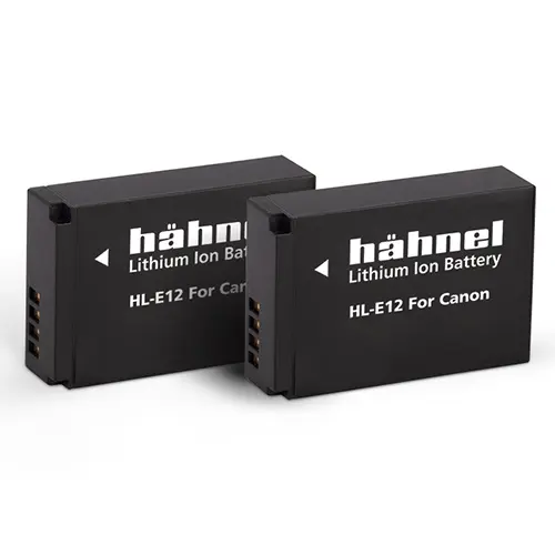 Hähnel batteripakke Canon HL-E12 Twin pack 