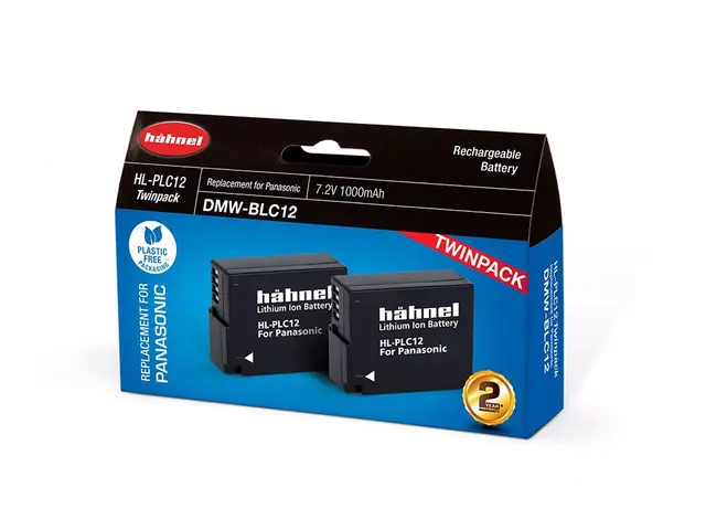 Hähnel batteripakke Panasonic HL-PLC12 Twin pack 