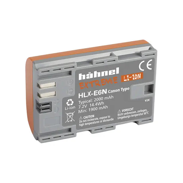 Hähnel Batteri Canon HLX-E6NH Tilsvarer Canon LP-E6/E6N/E6NH 