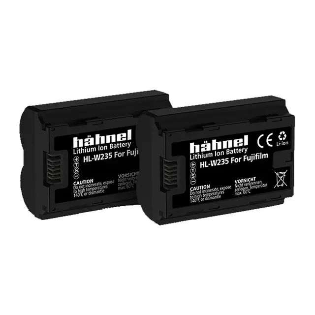 Hähnel Batteri Fuji HL-W235 2-pack Tilsvarer Fuji NP-W235 