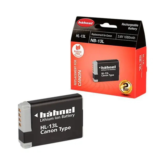 Hähnel Battery Canon HL-13L / NB-13L Erstatter Canon NB-13L 