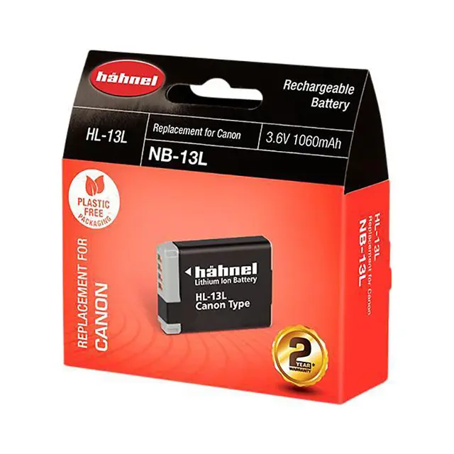 Hähnel Battery Canon HL-13L / NB-13L Erstatter Canon NB-13L 