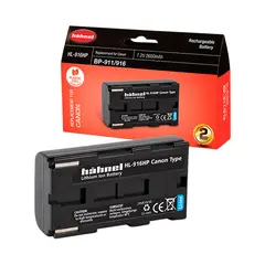 H&#228;hnel Batteri HL-916HP Canon 9xx serie Oppladbart batt Canon m.fl. (BP-915/916)