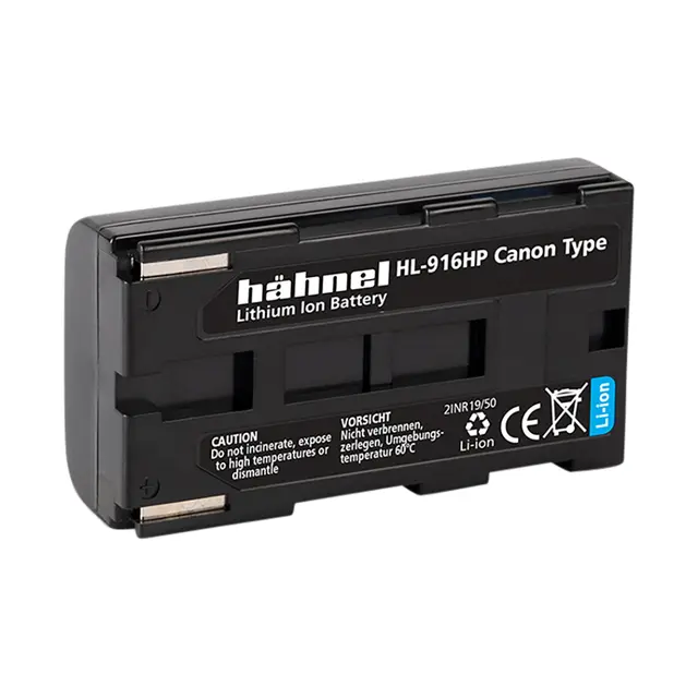 Hähnel Batteri HL-916HP Canon 9xx serie Oppladbart batt Canon m.fl. (BP-915/916) 