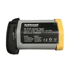 H&#228;hnel Batteri HL-E19 Tilsvarer Canon LP-E19