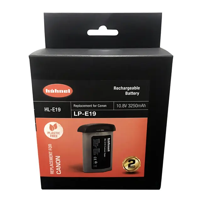 Hähnel Batteri HL-E19 Tilsvarer Canon LP-E19 