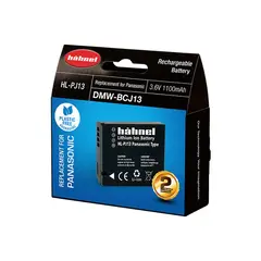 Hähnel Batteri Panasonic HL-PJ13 Tilsvarer Panasonic DMW-BCJ13