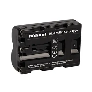 H&#228;hnel Batteri Sony HL-XM500 1400mAh, 7,2V. Erstatter Sony NP-FM500