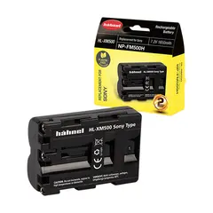 H&#228;hnel Batteri Sony HL-XM500 1400mAh, 7,2V. Erstatter Sony NP-FM500