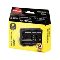 Hähnel Batteri Sony HL-XM500 1400mAh, 7,2V. Erstatter Sony NP-FM500