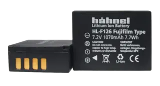 H&#228;hnel Batteri HL-F126S Fujifilm (W126) Tilsvarer Fujifilm W126s