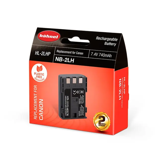 Hähnel Batteri Canon HL-2LHP Erstatning for Canon NB-2L 