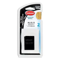 H&#228;hnel Batteri Nikon HL-EL12 Tilsvarer Nikon EN-EL12. 980mAh