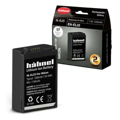 H&#228;hnel Battery Nikon HL-EL25 Erstatter EN-EL25