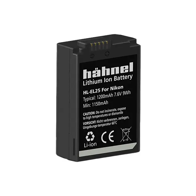 Hähnel Battery Nikon HL-EL25 Erstatter EN-EL25 