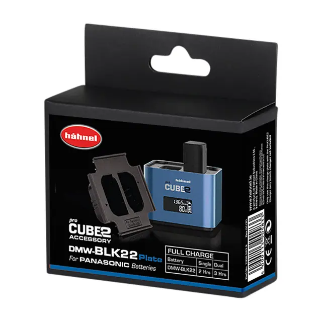 Hähnel ProCube 2 Plate DWM-BLK22 Batteri Ladeplate for ProCube 2 ladere 